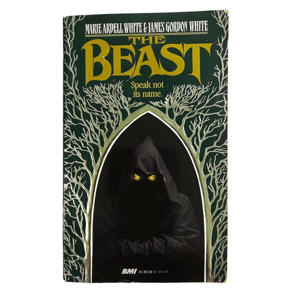 Vintage 94 Horror Paperback The Beast James Gordon White BMI Edition Novel